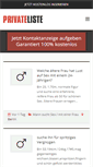 Mobile Screenshot of privateliste.com